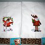 safari christmas towels